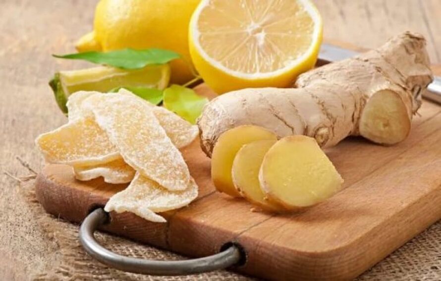 Zenzero con limone