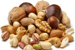 Noci per stimolare la potenza negli uomini
